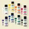 DecoEARTH™ Bright Acrylic Paint Set, 8ct 2oz – Matte Finish, Multi-Surface, High Coverage Craft Paint